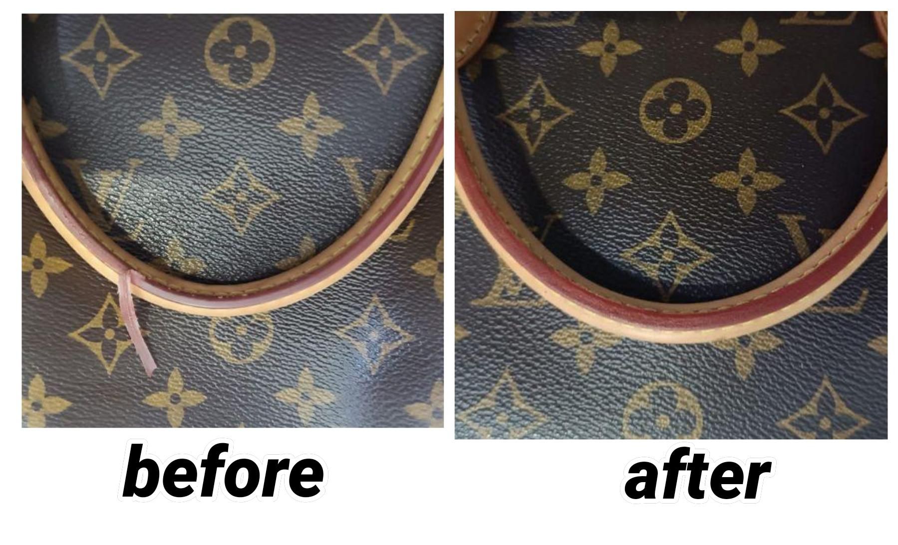Chanel Bag After Color Restoration